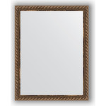 Зеркало в багетной раме Evoform Definite 34x44 см, витая бронза 26 мм (BY 1339)