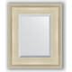 Зеркало с фацетом в багетной раме Evoform Exclusive 48x58 см, травленое серебро 95 мм (BY 1368)