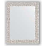 Зеркало в багетной раме Evoform Definite 38x48 см, мозаика хром 46 мм (BY 3004)