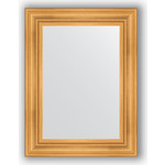 Зеркало в багетной раме поворотное Evoform Definite 62x82 см, травленое золото 99 мм (BY 3059)