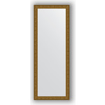 Зеркало в багетной раме поворотное Evoform Definite 54x144 см, виньетка состаренное золото 56 мм (BY 3103)