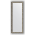 Зеркало в багетной раме поворотное Evoform Definite 54x144 см, виньетка состаренное серебро 56 мм (BY 3104)