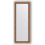 Зеркало в багетной раме поворотное Evoform Definite 55x145 см, бронзовые бусы на дереве 60 мм (BY 3107)