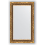 Зеркало в багетной раме поворотное Evoform Definite 73x123 см, вензель бронзовый 101 мм (BY 3223)