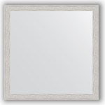 Зеркало в багетной раме Evoform Definite 71x71 см, серебряный дождь 46 мм (BY 3229)