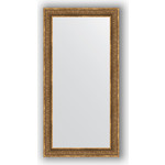 Зеркало в багетной раме поворотное Evoform Definite 83x163 см, вензель бронзовый 101 мм (BY 3351)