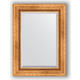 Зеркало с фацетом в багетной раме поворотное Evoform Exclusive 56x76 см, римское золото 88 мм (BY 3386)