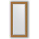 Зеркало с фацетом в багетной раме поворотное Evoform Exclusive 53x113 см, состаренное золото с плетением 70 мм (BY 3483)