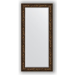 Зеркало с фацетом в багетной раме поворотное Evoform Exclusive 79x169 см, византия бронза 99 мм (BY 3599)
