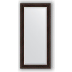 Зеркало с фацетом в багетной раме поворотное Evoform Exclusive 79x169 см, темный прованс 99 мм (BY 3603)