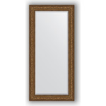 Зеркало с фацетом в багетной раме поворотное Evoform Exclusive 80x170 см, виньетка состаренная бронза 109 мм (BY 3609)