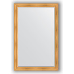 Зеркало с фацетом в багетной раме поворотное Evoform Exclusive 119x179 см, травленое золото 99 мм (BY 3626)