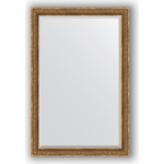 Зеркало с фацетом в багетной раме поворотное Evoform Exclusive 119x179 см, вензель бронзовый 101 мм (BY 3630)