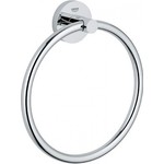 Фото Полотенцедержатель Grohe Essentials кольцо (40365001) купить недорого низкая цена
