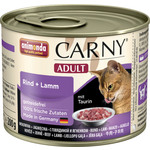Консервы Animonda CARNY Adult с говядиной и ягненком для кошек 200г (83705)
