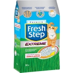 Наполнитель Fresh Step Extreme Carbon plus тройной контроль запаха впитывающий с ароматизатором для кошек 15,8кг (30л)