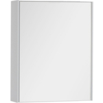 Фото Зеркальный шкаф Aquanet Латина 60 белый (179942) купить недорого низкая цена