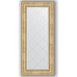 Зеркало с гравировкой поворотное Evoform Exclusive-G 72x162 см, в багетной раме - состаренное серебро с орнаментом 120 мм (BY 4170)