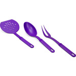 Набор кухонных инструментов 3 предмета Moulin Villa Фиолетовый (9031281NAB29)
