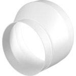 Соединитель Era эксцентриковый круглого воздуховода с круглым пластик D100/125 (1012.5РЭП)