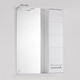 Зеркало-шкаф Style line Ирис 55 с подсветкой, белый (4650134470703)
