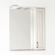 Зеркало-шкаф Style line Олеандр-2 Люкс 65 с подсветкой, рельеф пастель (ЛС-00000202)