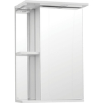 Зеркальный шкаф Style line Николь 45 с подсветкой, белый (ЛС-00000115)