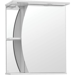 Фото Зеркальный шкаф Style line Камелия 60 с подсветкой, белый (4650134470284) купить недорого низкая цена