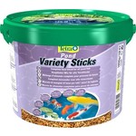Корм Tetra Pond Variety Sticks Complete Food Blend for All Pond Fish смесь трёх видов палочек для прудовых рыб 10л