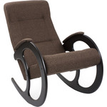 Кресло-качалка Мебель Импэкс МИ Модель 3 венге, обивка Malta 15 А