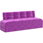 Кухонный диван Мебелико Люксор микровельвет (фиолетовый)