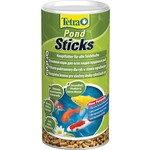 Корм Tetra Pond Sticks Complete Food for All Pond Fish палочки для прудовых рыб 1л