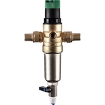 Фильтр предварительной очистки Гейзер Бастион 7508155201 (1/2 для горячей воды, с регулятором давления d52,5) (32682)
