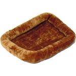 Лежанка Midwest Quiet Time Pet Bed - Cinnamon 36" меховая 91х58 см коричневая для собак