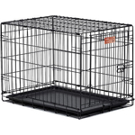 Клетка Midwest iCrate 30" Dog Crate 76x48x53h см 1 дверь черная для собак
