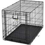 Клетка Midwest Ovation 36" Single Door Crate 95x59x64h см с торцевой вертикально-откидной дверью черная для собак