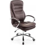 Фото Компьютерное кресло Woodville Tomar коричневое купить недорого низкая цена