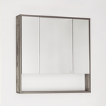 Зеркальный шкаф Style line Экзотик 80 бетон (4650134470918)