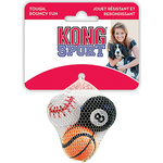 Игрушка KONG Air Sport Balls X-Small "Теннисный мяч" очень маленький 4см (в упаковке 3шт) для собак