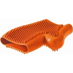 Перчатка Hunter Smart Wellness Glove резиновая для вычесывания шерсти оранжевая для животных