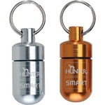 Адресник Hunter Smart Aluminum ID Tube Small малый капсула для кошек и собак (золотистый)