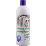 Шампунь 1 All Systems Professional Formula Whitening / Brightening Shampoo отбеливающий для яркости окраса шерсти кошек и собак 500мл