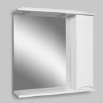 Зеркало-шкаф Am.Pm Like 80 правый, с подсветкой, белый глянец (M80MPR0801WG)