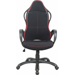 Кресло офисное Brabix Force EX-516 ткань черное/вставки красные (531571)