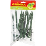 Колышки садовые Grinda 200 мм (зеленые 10 шт)