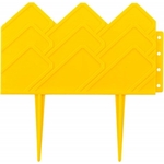 Бордюр декоративный Grinda для клумб 14x310 см желтый