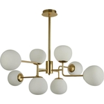 Подвесная люстра Maytoni MOD221-PL-08-G