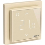 Терморегулятор Devi DEVIreg Smart интеллектуальный с Wi-Fi, бежевый, 16 А