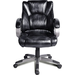 Кресло офисное Brabix Eldorado EX-504 экокожа черное (530874)