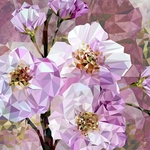 Фотообои Komar "Драгоценные цветы" 368х248 см флизелиновые (XXL4-064)